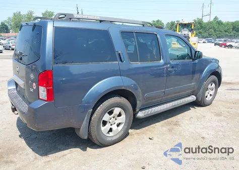 2006 Nissan Pathfinder Se z USA, uszkodzony, nr VIN 5N1AR18WX6C667928